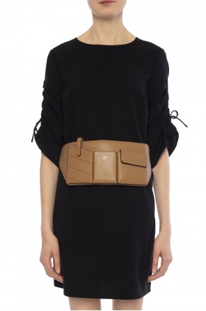 Leather belt bag with pockets, zdjęcie 2 Leather belt bag with pockets od Fendi
